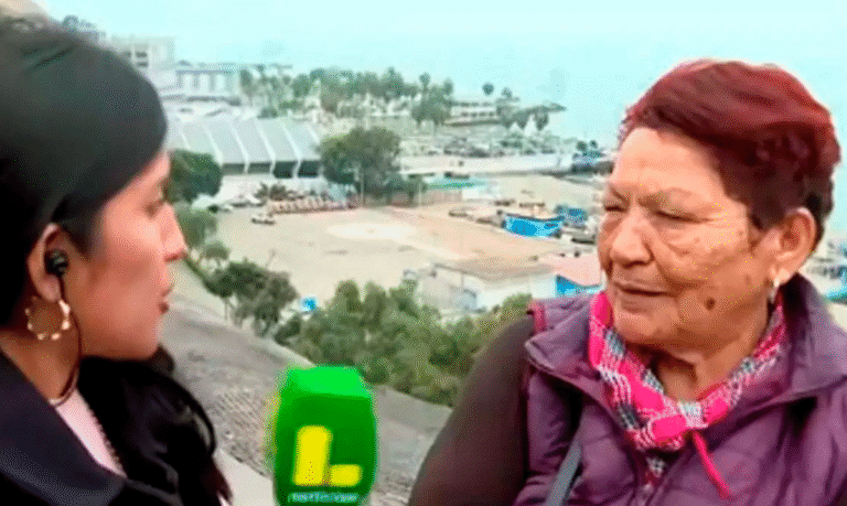 “Para Que Conozca”: Abuelita Lleva A Su Nieto A La Playa En Perú A Ver El Tsunami - Changoonga.com