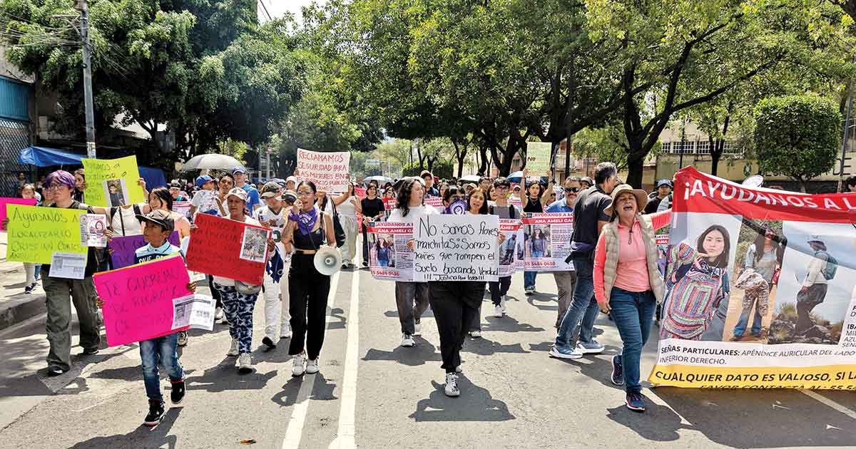 Piden reforzar labor de búsqueda de Ana Amelí