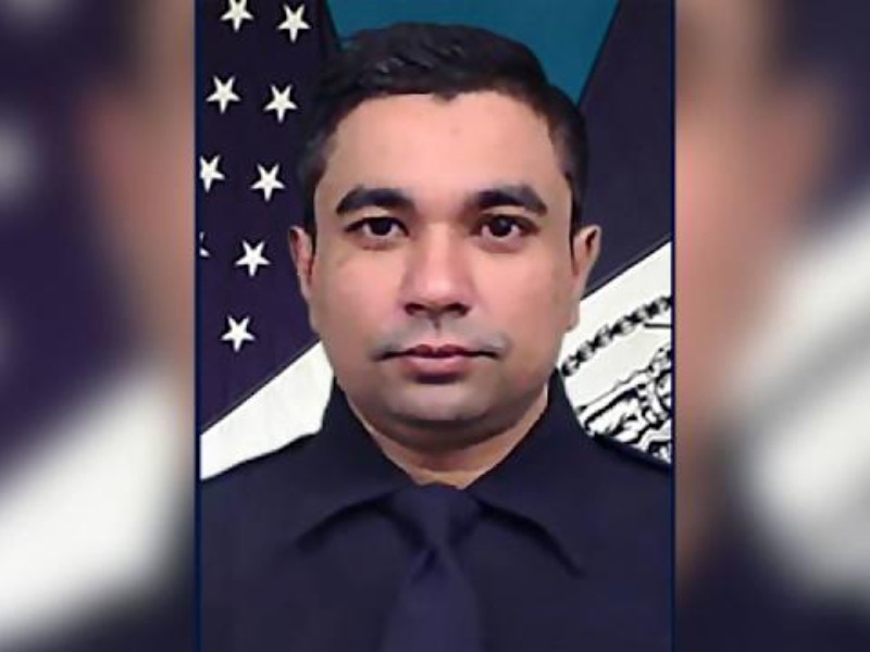 Policía que murió en tiroteo de Manhattan era padre inmigrante