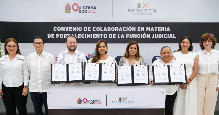 Quintana Roo pionero nacional en profesionalización judicial con nuevos jueces electos