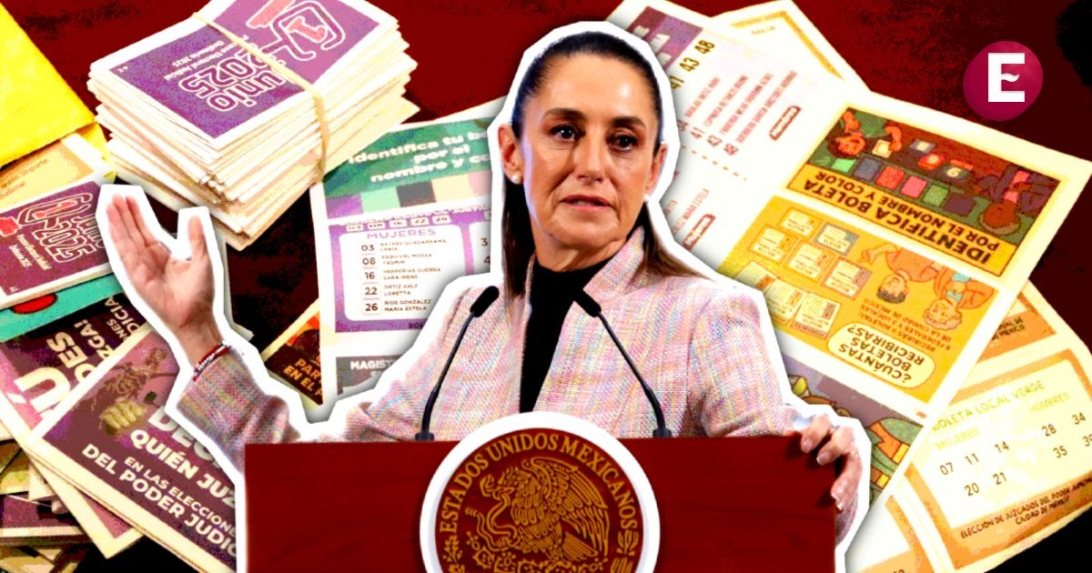 Sheinbaum se lanza contra el INE por fallo sobre acordeones