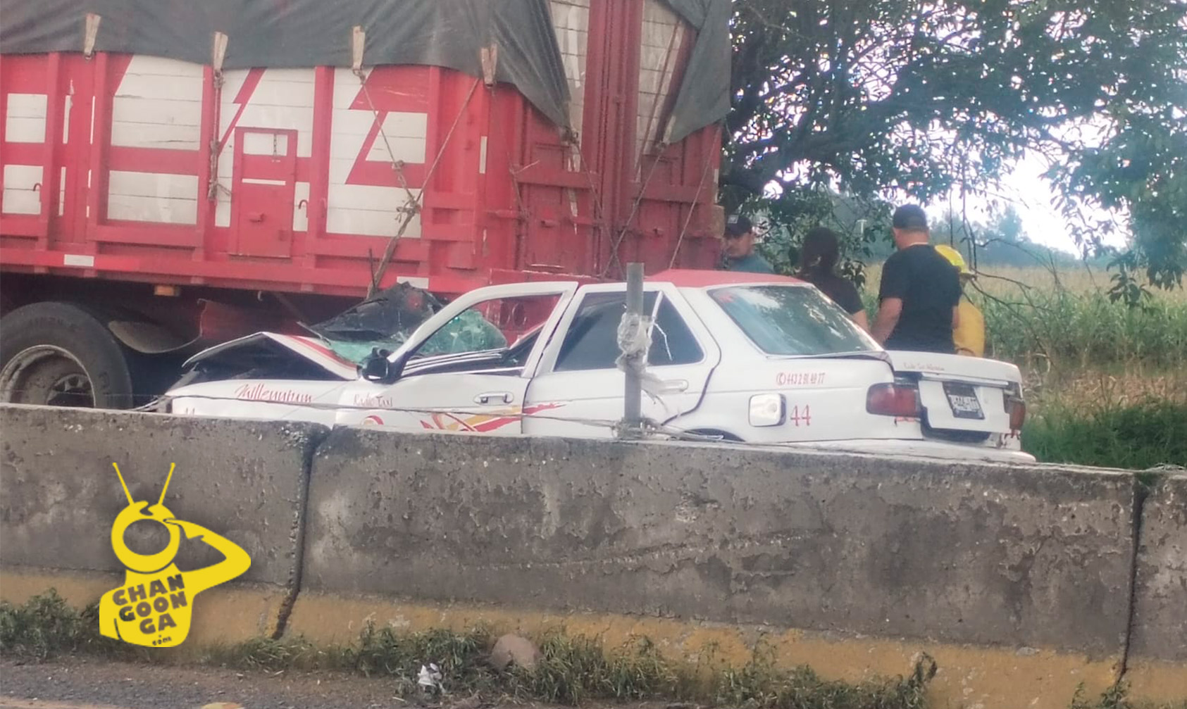 #Tarímbaro Taxista "Millennium" Lesionado Al Chocar Vs Torton En La Morelia-Salamanca - Changoonga.com