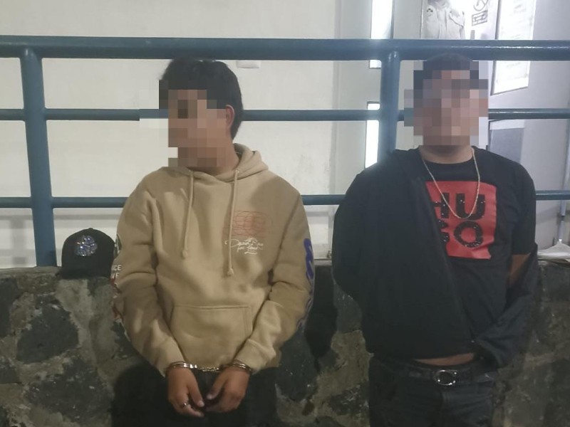 Tras persecución detienen a dos en Morelia