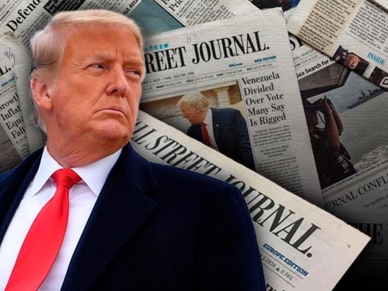 Trump demanda al Wall Street Journal por publicar carta sobre caso Epstein