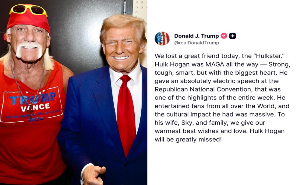 Llega la tercera caída para el mítico Hulk Hogan (1953-2025)