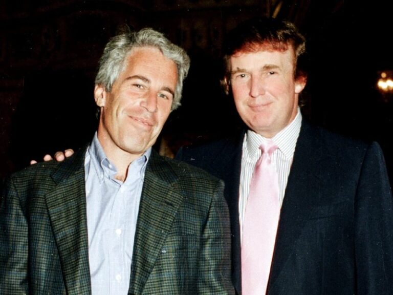 Trump responde: “No envié carta a Jeffrey Epstein”