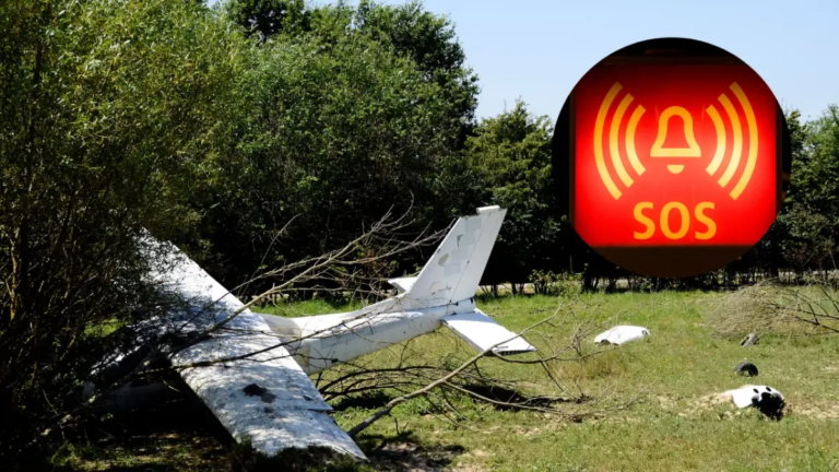 Tuvo un accidente de avión, cayó cerca de Yellowstone y lo encontraron gracias a esto que llevaba