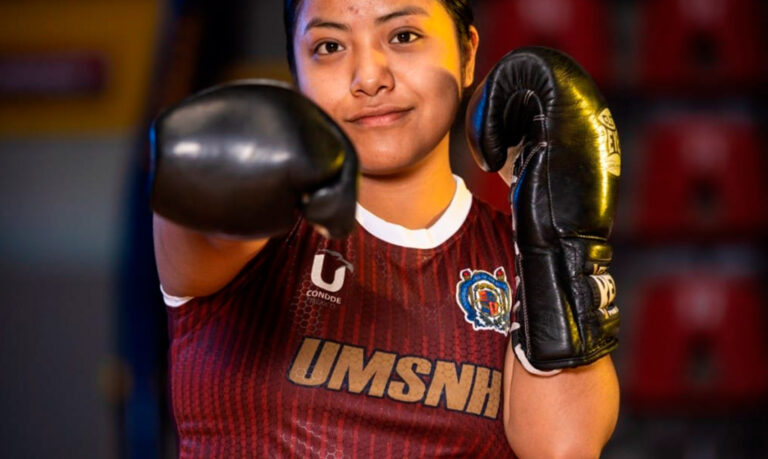 #UMSNH La Nicolaíta Geraldinne López Se Abre Paso Al Mundo Del BOX - Changoonga.com