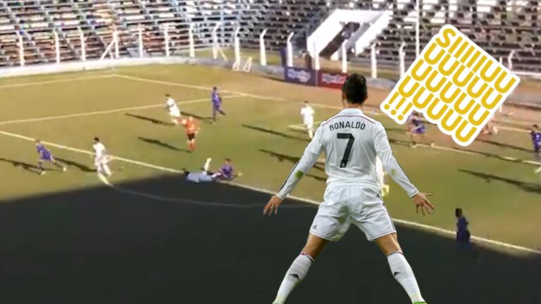 VIDEO: Futbolista se rompe la rodilla por festejar con el SIUUU de Cristiano Ronaldo