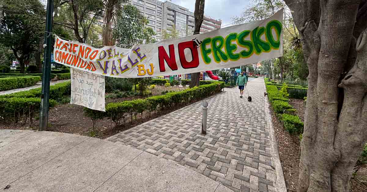 Vecinos de Benito Juárez rechazan supermercado por impacto ambiental y urbano