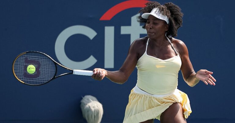 Venus Williams tiene regreso exitoso en WTA 500 de Washington