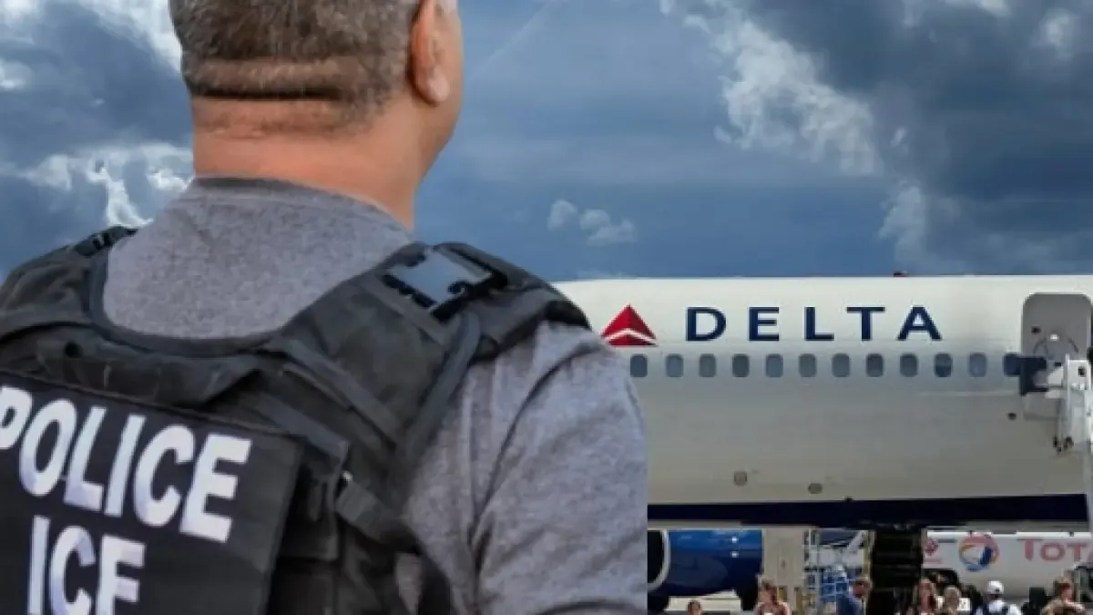 detuvo a un piloto de Delta en cuanto aterrizó el avión en este aeropuerto