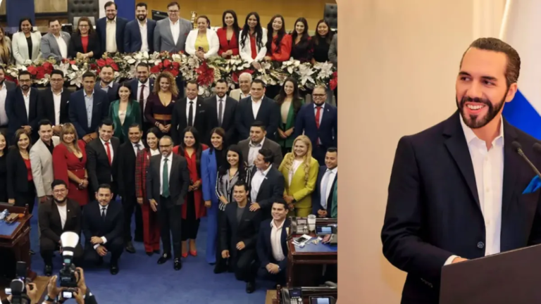 la Asamblea Legislativa de El Salvador avala la reelección presidencial indefinida