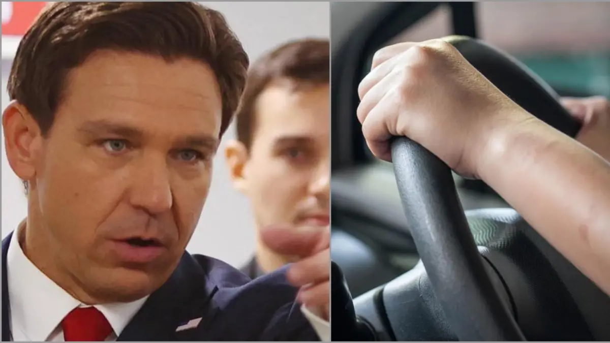 la ley firmada por DeSantis en Florida que cambia todo para quienes manejan