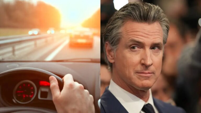 la nueva ley de Newsom apunta a un error peligroso al conducir