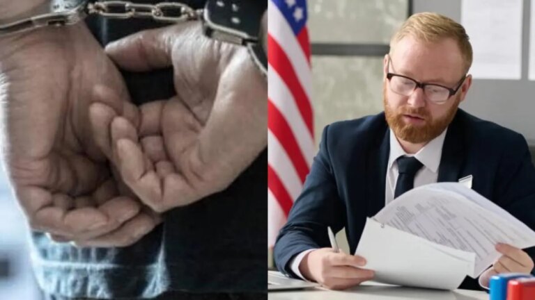 los agentes lo sorprendieron y lo arrestaron