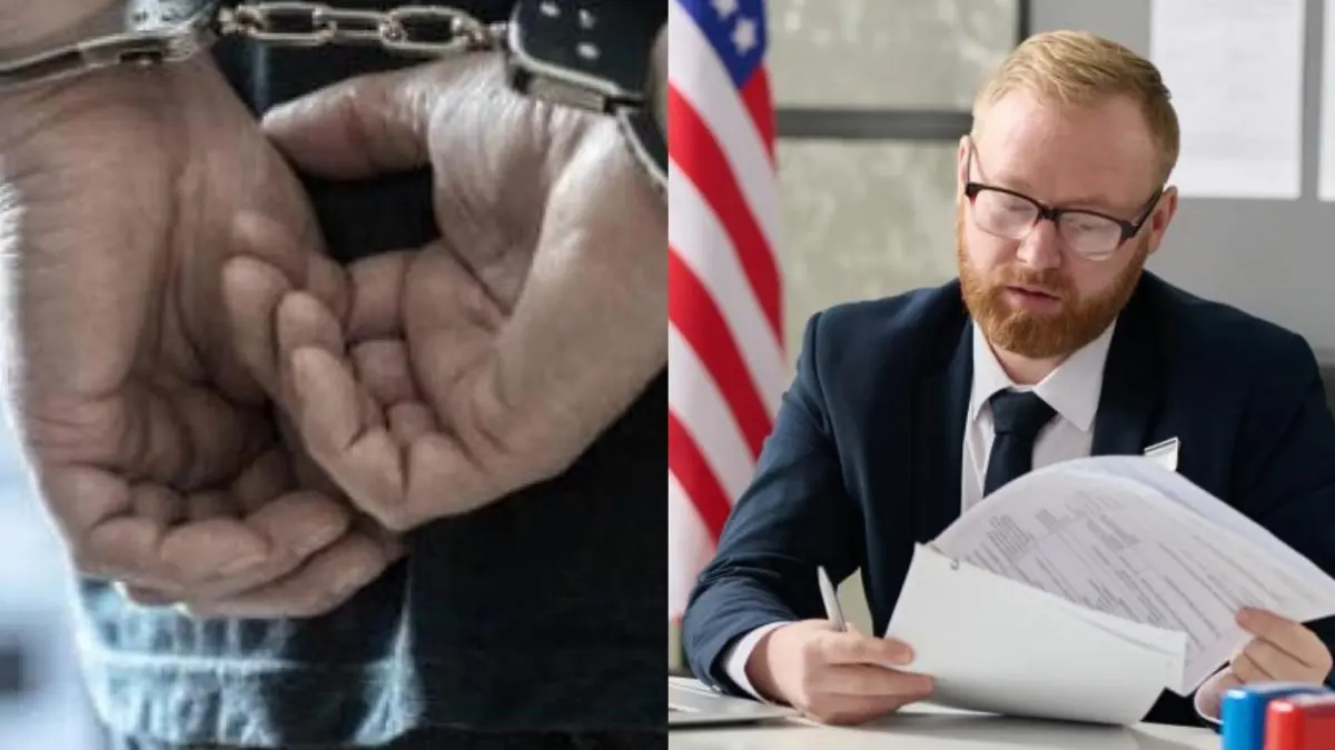 los agentes lo sorprendieron y lo arrestaron