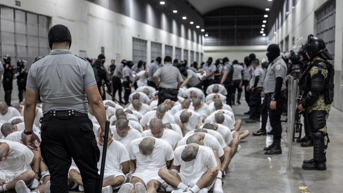 venezolanos relatan cómo es la cárcel de máxima seguridad de El Salvador tras ser liberados