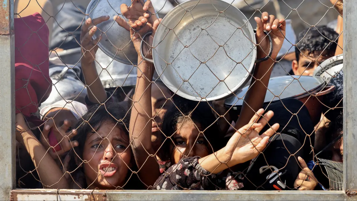 ya van 80 niños palestinos muertos por desnutrición desde que Israel lanzó su campaña militar contra Hamás