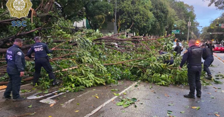 ¡CDMX en alerta! Se esperan chubascos y granizo las siguientes horas