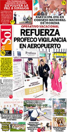 ¡Calientito!... Ya salió El Sol