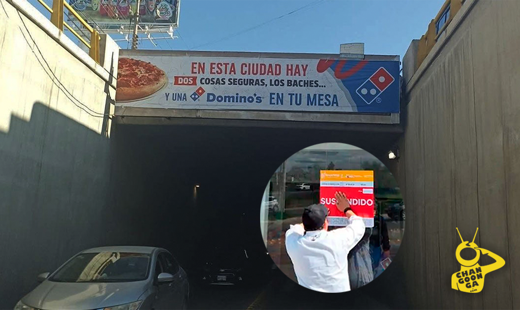 Alcalde De San Luis Clausura Un Domino's Pizza Por Burlarse De Los Baches - Changoonga.com