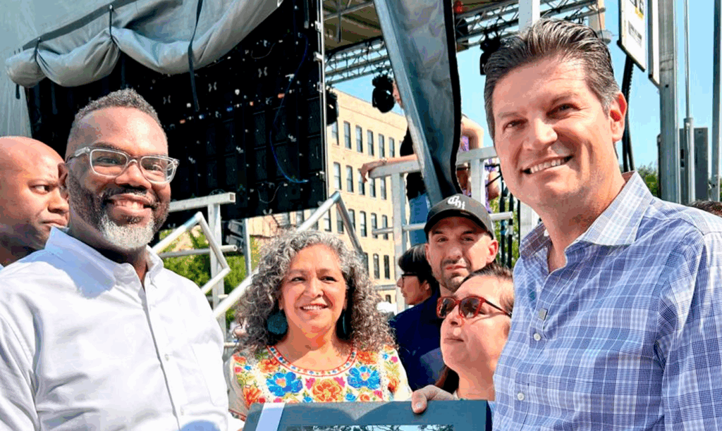 Alfonso Se Reúne Con Brandon Johnson, Alcalde De Chicago - Changoonga.com