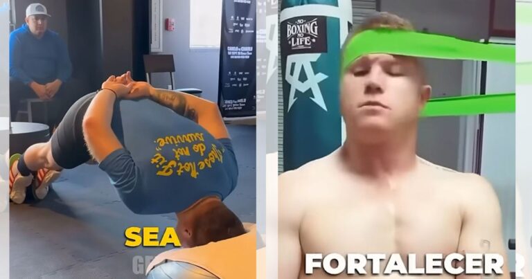 Así es como 'Canelo' entrena su cuello