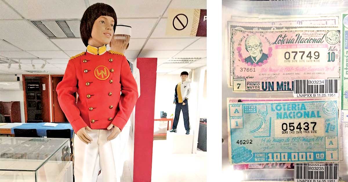 Biblioteca y acervo histórico Lotería Nacional: Un premio mayor de papel