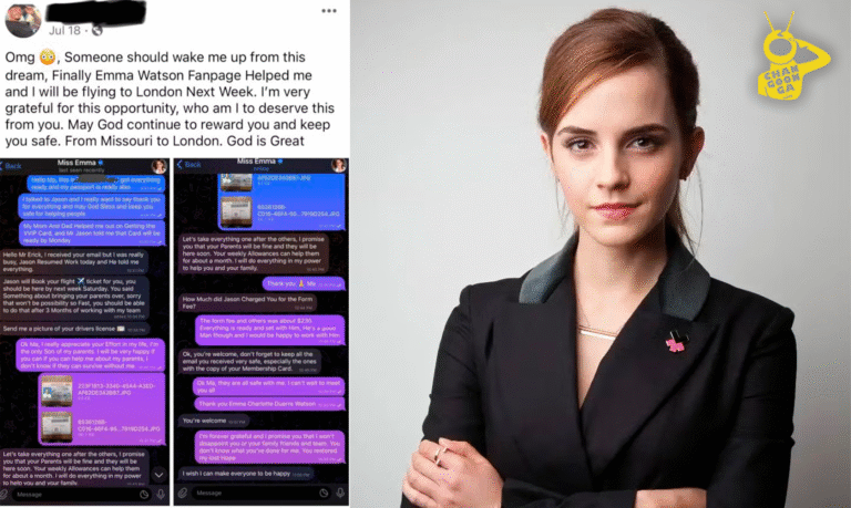 Chavo Pierde +200 Mil Pensando Que Le Depositaba A Su Novia Emma Watson - Changoonga.com
