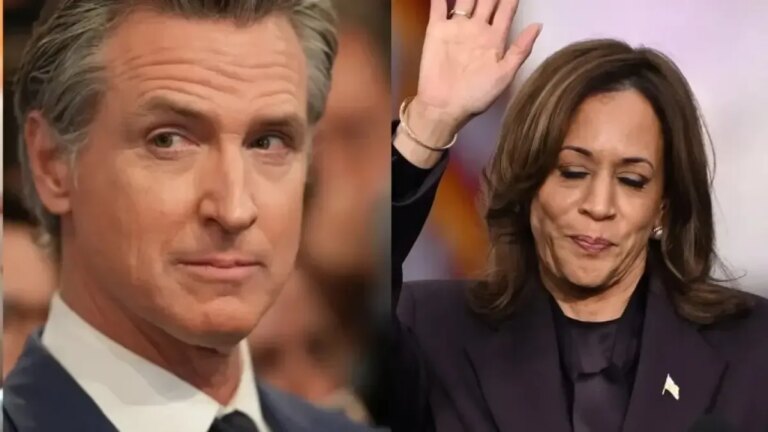 Cómo reaccionó Gavin Newsom tras la decisión de Kamala Harris de no competir por la gubernatura de California