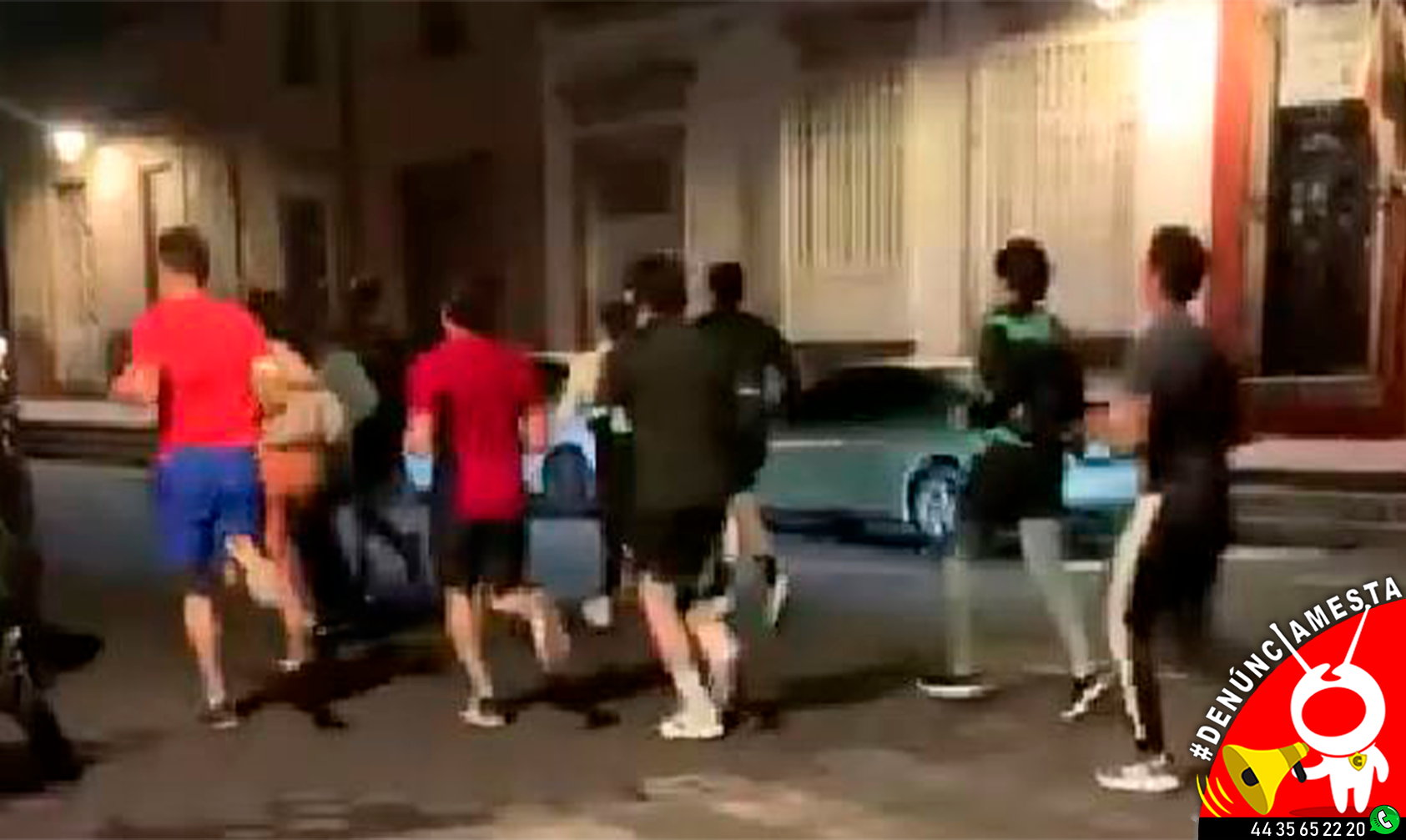 #Denúnciamesta Corredores invaden calles del Centro sin acompañamiento de autoridades - Changoonga.com