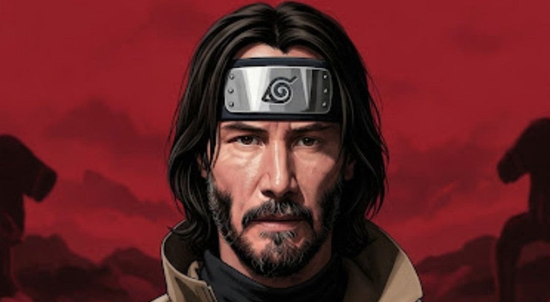 Esta es la conexión oculta entre Naruto y Keanu Reeves