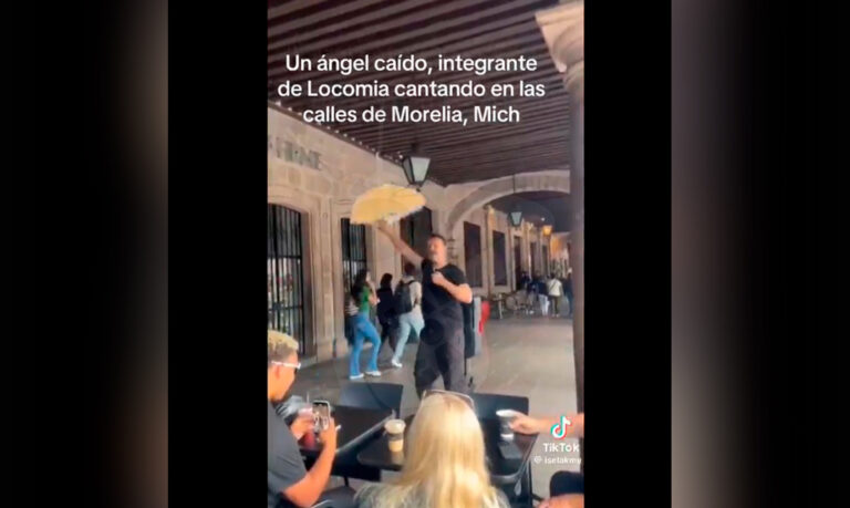 Ex Cantante De Locomía Con Ayuda De Una Familia Hoy Vive En Morelia, Y Canta En Los Portales De Esta Ciudad - Changoonga.com