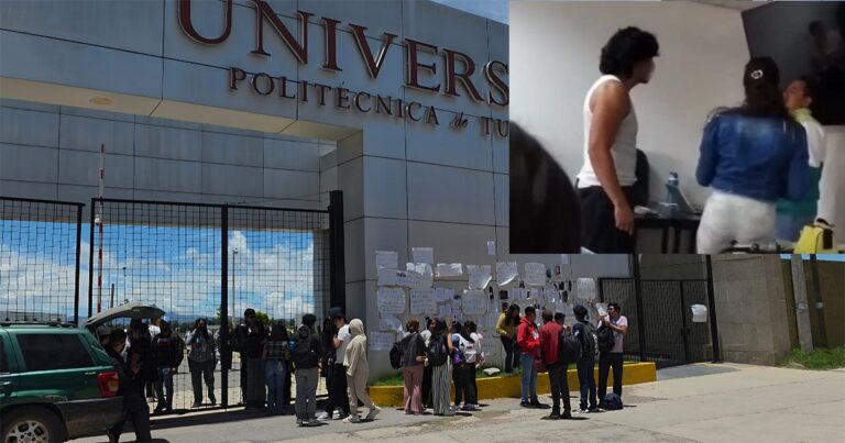 Expulsan a alumno que golpeó a maestro acosador en Universidad Politécnica de Tulancingo