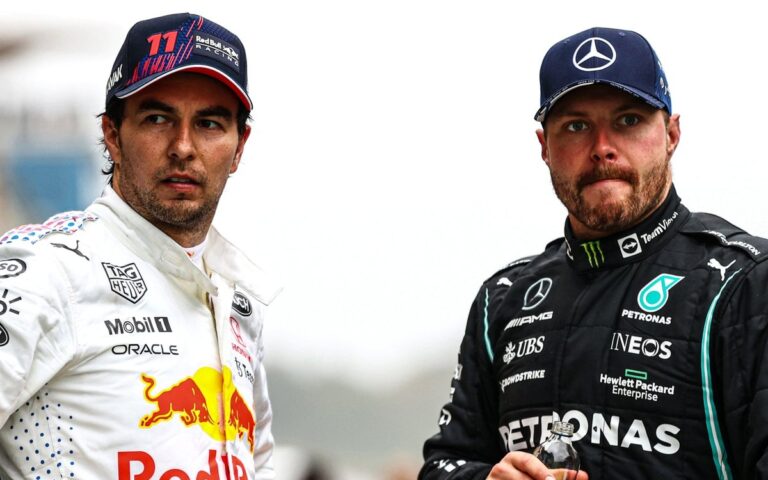 F1: De rivales a compañeros; éste es el historial de 'Checo' con Bottas | Video