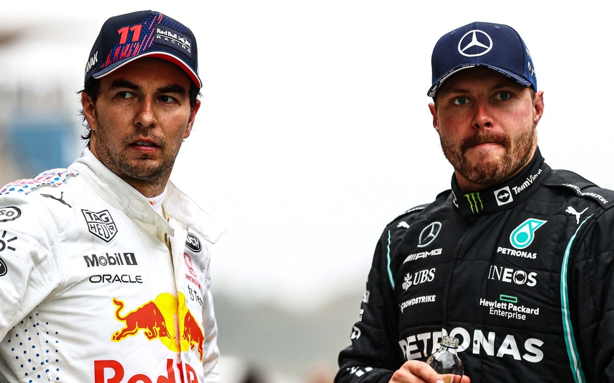 F1: De rivales a compañeros; éste es el historial de 'Checo' con Bottas | Video