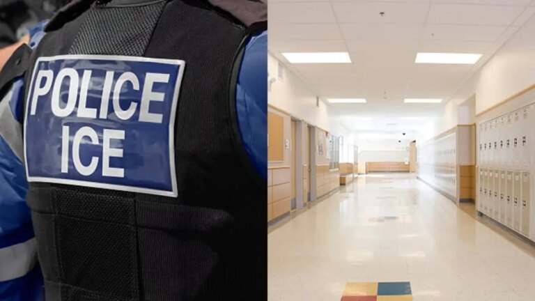 ICE está cada vez más cerca de las escuelas y esta de California no fue la excepción