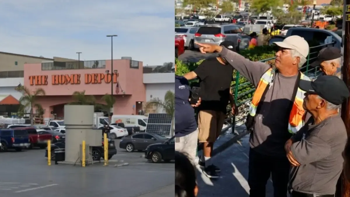 ICE llegó sin previo aviso a Home Depot y lo que pasó adentro dejó a todos en shock