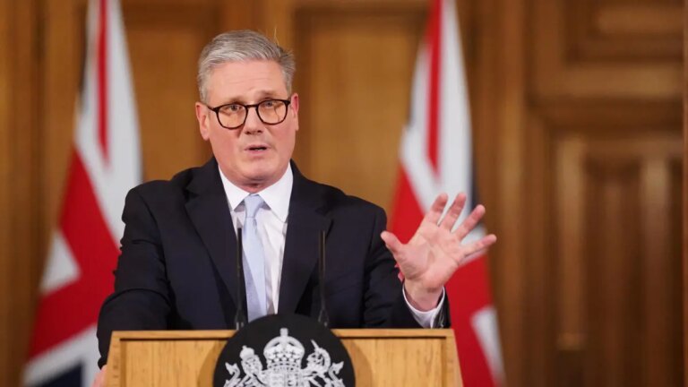 Keir Starmer, primer ministro británico, califica de 'errónea' la ocupación de Gaza y pide a Israel frenar ofensiva en Gaza