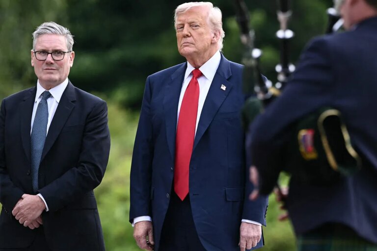 La extraña pareja: cómo Keir Starmer y Donald Trump han forjado una relación política contra natura