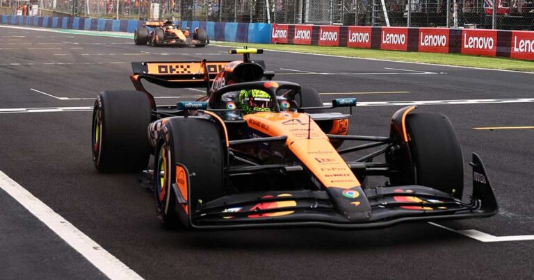Lando Norris resiste y gana el GP de Hungría