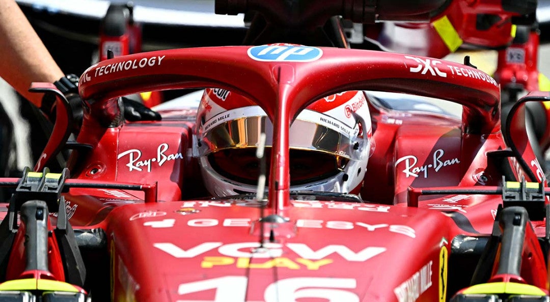 Leclerc no se la cree tras su ‘pole’