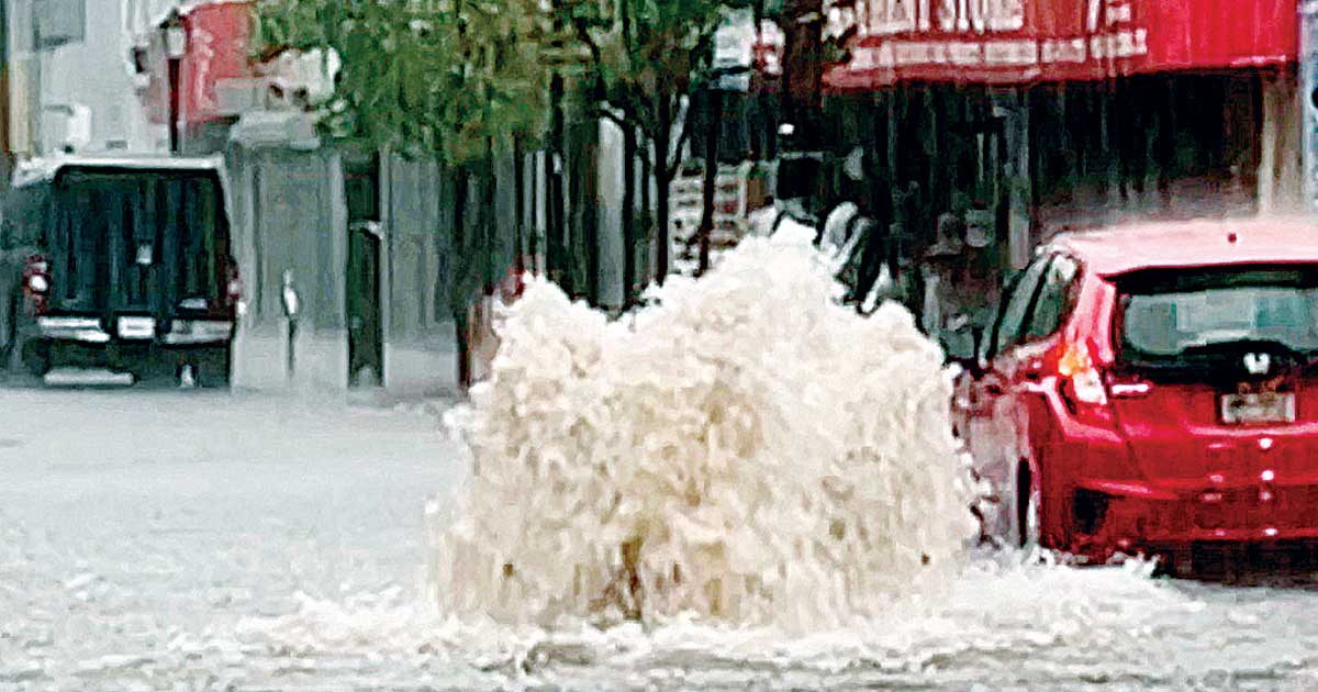Lluvias dejan un muerto en EU; declaran emergencia en Nueva York