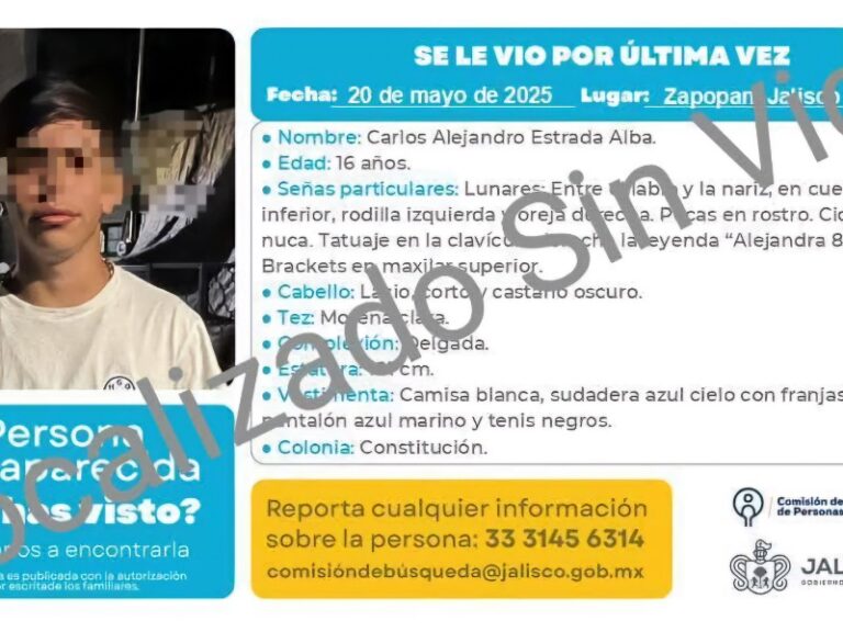 Localizan sin vida en Sinaloa a dos adolescentes desaparecidos en Jalisco