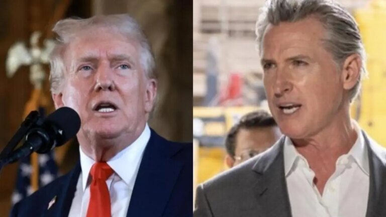 Los californianos no pueden creer que Trump le haya dicho este insulto a Gavin Newsom