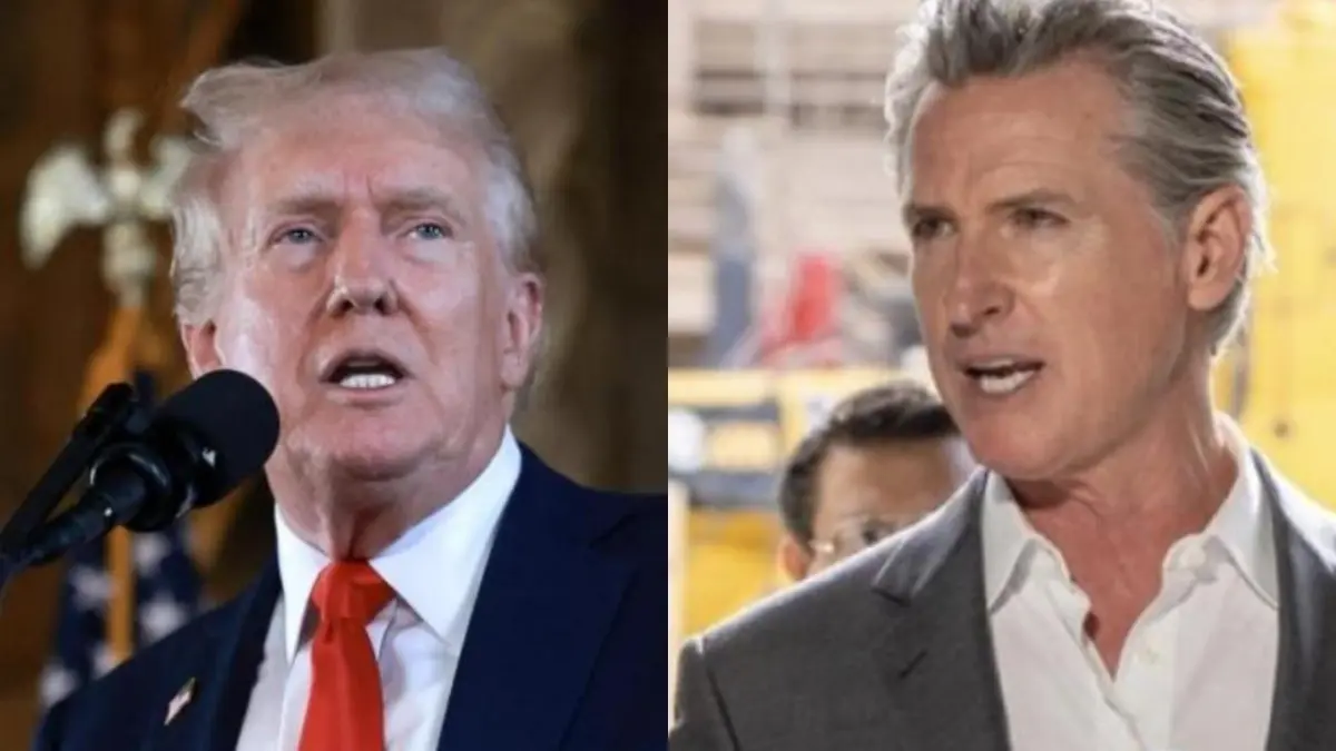 Los californianos no pueden creer que Trump le haya dicho este insulto a Gavin Newsom
