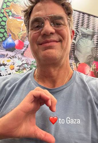 Mark Ruffalo se suma a iniciativa contra el genocidio en Gaza