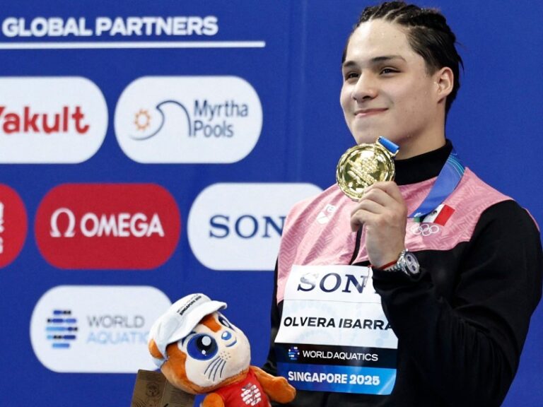 México felicita a Osmar Olvera por su oro mundial