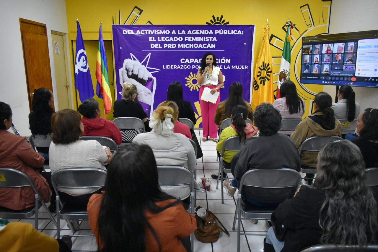 PRD Michoacán Impulsa A La Mujer Formando Liderazgos De Género - Changoonga.com
